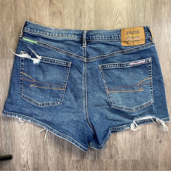 American Eagle Outfitters Blue Jean Shorts - Picture 2 of 11